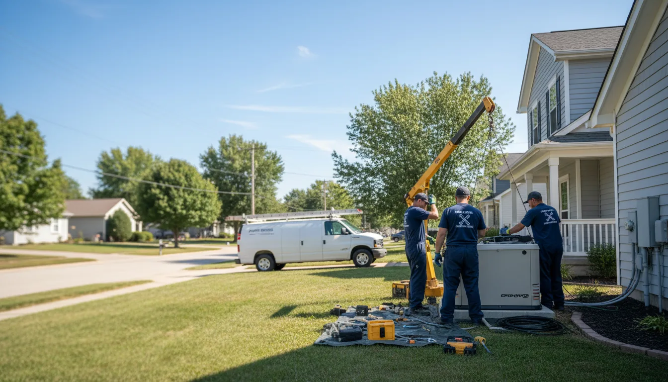 Generator Installation in Redkey, IN near me
